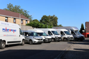 P2P Courier Services Van Fleet