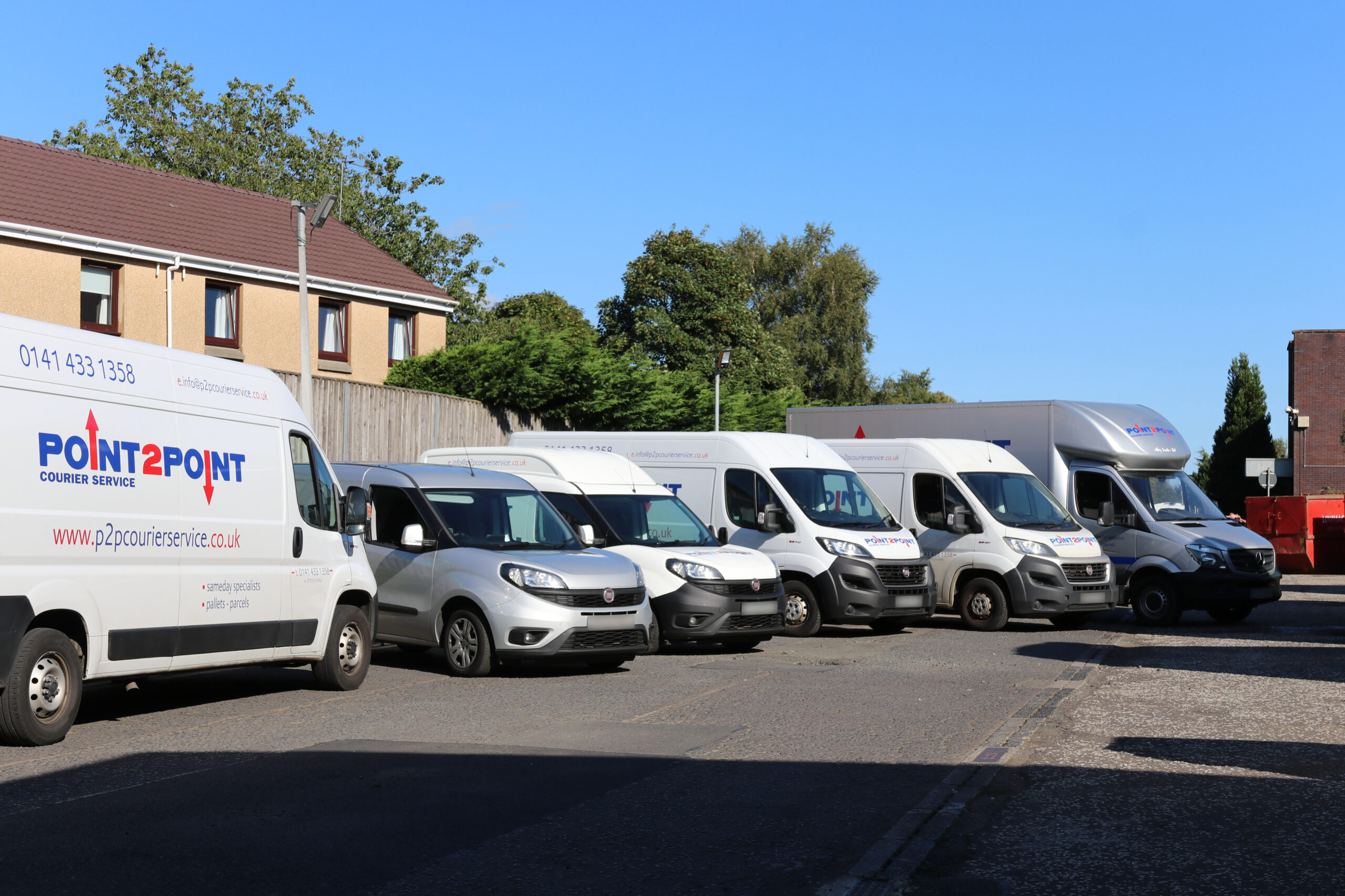 P2P Courier Services Van Fleet P2P Courier Services Van Fleet